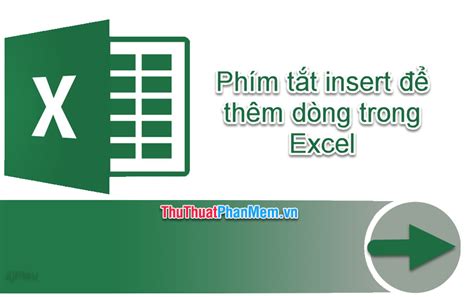 Cách dùng phím tắt để chèn nhiều dòng trống trong Excel.