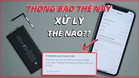 Cách thay pin iPhone XR vẫn hiện dung lượng pin trong ... - YouTube