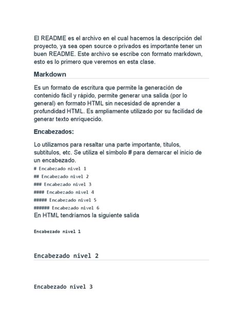 Cómo crear un buen README.md y sintaxis de markdown