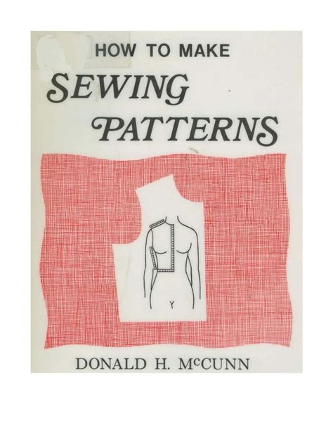 Cómo hacer patrones de costura por donald h mccunn. - Relaciones financieras entre españa y las comunidades europeas..