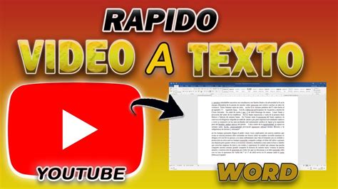 Cómo transcribir un video a texto de forma fácil y rápida