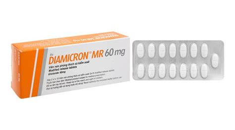 Công dụng thuốc Diamicron MR 60mg Vinmec