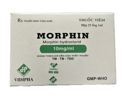 Công dụng thuốc Morphin 10mg/ml Vinmec