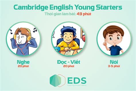 Cấu trúc bài thi Cambridge Starters từ 2024 và các đề thi thử Starters …