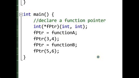 C++ Function pointer to templated function YouTube