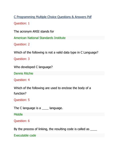 C++ Programming MCQ Questions and Answers - Examveda - coolestguyplanet.net