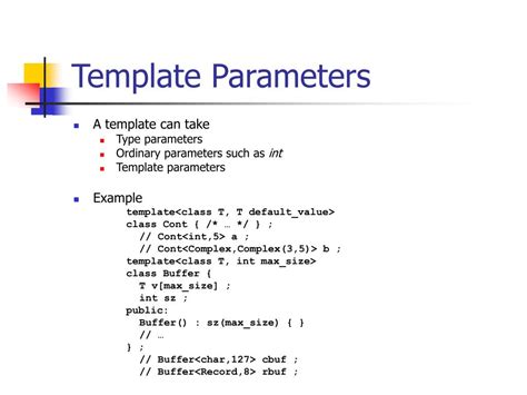 C++ Templates Default template parameters & Explicit Instantiation
