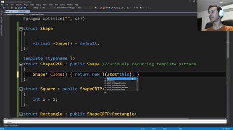 C++ Templates Part 4 Curiously Recurring Template Pattern YouTube