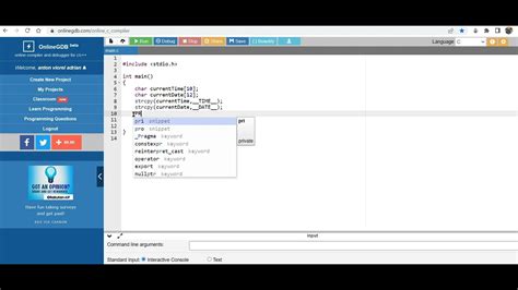 C++ Tutorial => Predefined macros