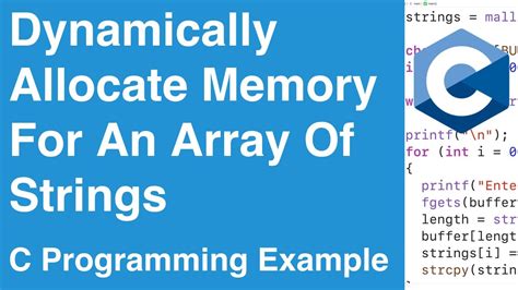 Char * Array Memory Allocation in C++. 0. C - Allocating memory for char type array. 2. Assigning char array to pointer. 0. How to allocate memory to array of character pointers? 0. Memory allocation for pointer to a char array. 1. dynamic allocating memory for char array. Hot Network Questions Stuck at passing JSON as argument in …. 