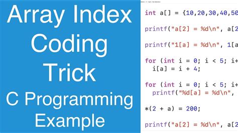 C++ array index. Things To Know About C++ array index. 