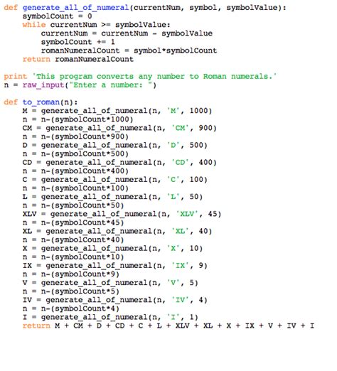 C - How to print roman numbers? - Stack Overflow