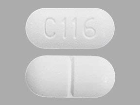 200 CTI 111 Pill - blue & white capsule/oblong, 10mm . Pil
