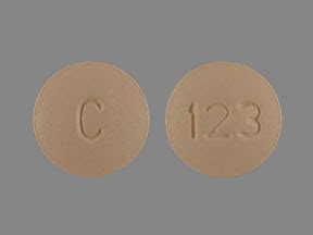 C 123 pill. Drugs & Medications Topiramate Topiramate - Uses, Side Effects, and More Common Brand (S): Topamax Generic Name (S): topiramate Uses Topiramate is used alone or with other medications to prevent... 