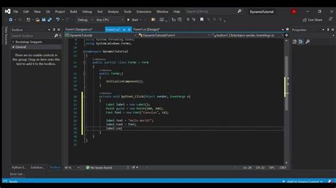 C Changing Background Color In Windows Form Dynamically Run Time Youtube