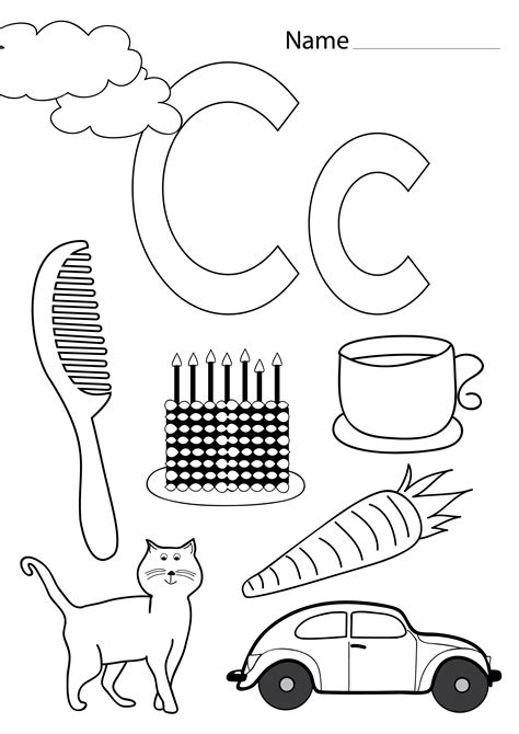 C Coloring Pages