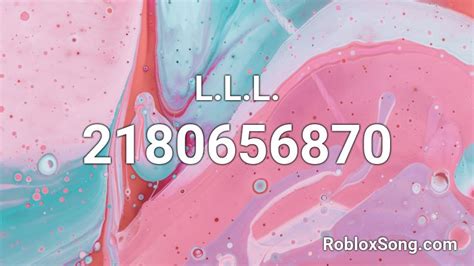 C H I L L Roblox Id