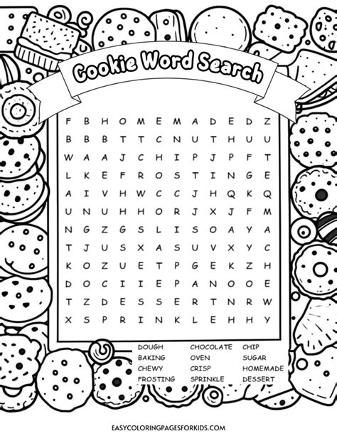 C Is For Cookie Coloring Page