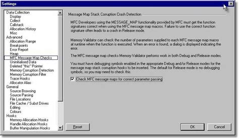 C Memory Validator Tutorial Detecting Broken Message Maps