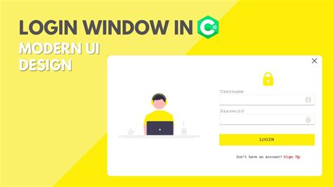 C Windows form Template Design YouTube