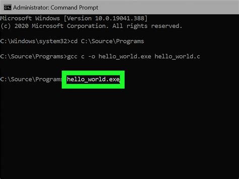C compiler for windows. To create Windows executables, you need to install mingw cross-compiler: sudo apt-get install mingw-w64. Then you can create 32-bit Windows executable with: i686-w64-mingw32-gcc -o main32.exe main.c. And 64-bit Windows executable with: x86_64-w64-mingw32-gcc -o main64.exe main.c. 