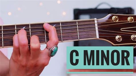 C minor (Cm) Chord Beginner Guitar Lesson - YouTube