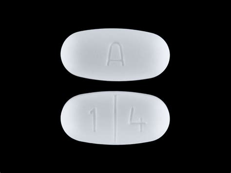 Pill Imprint C4. This white elliptical /