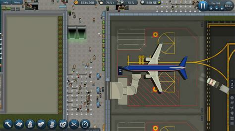 C program: Modifying Airport simulation to have two runways