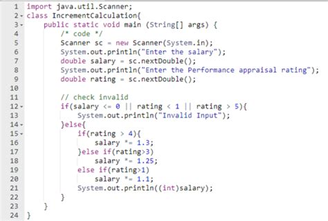 C program for salary increment calculation using structure