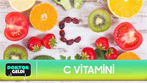 C vitamini hangi sebze ve meyvelerde var