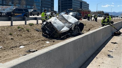 One lane of westbound C-470 is closed in Lone Tree after a three-vehicle crash sent one person to a hospital with serious injuries. Hazardous materials investigators were also looking into a .... 
