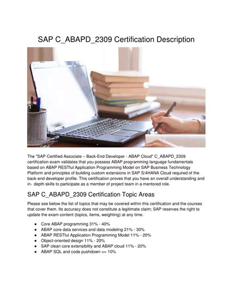 C-ABAPD-2309 PDF Demo