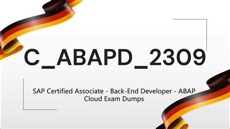 C-ABAPD-2309 Zertifizierungsprüfung