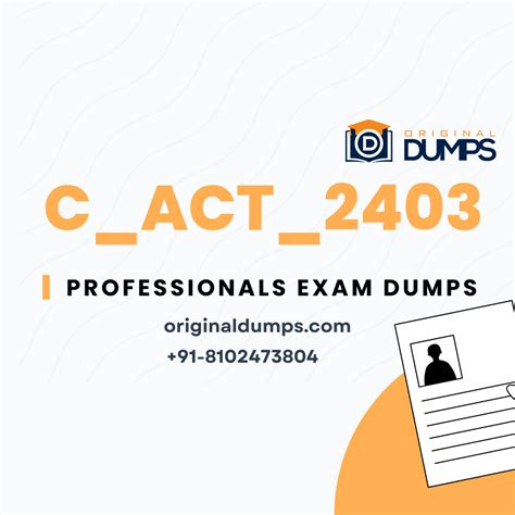 C-ACT-2403 Vorbereitung