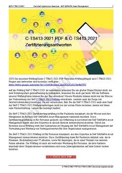 C-ACT-2403 Zertifizierungsantworten
