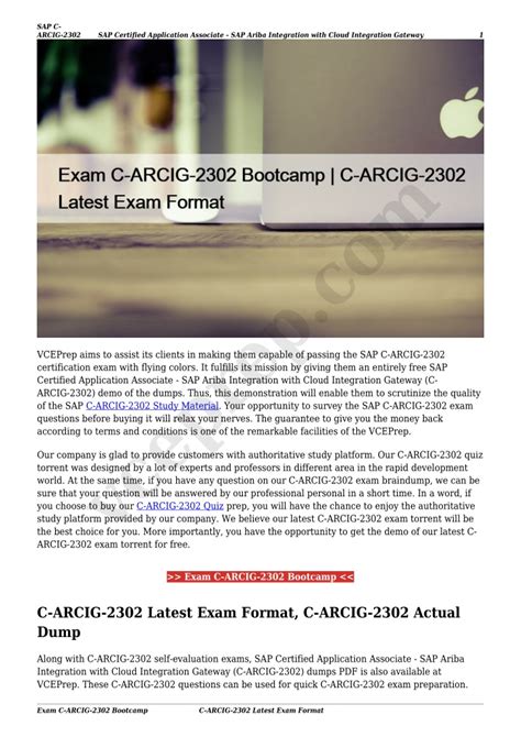 C-ARCIG-2302 Exam