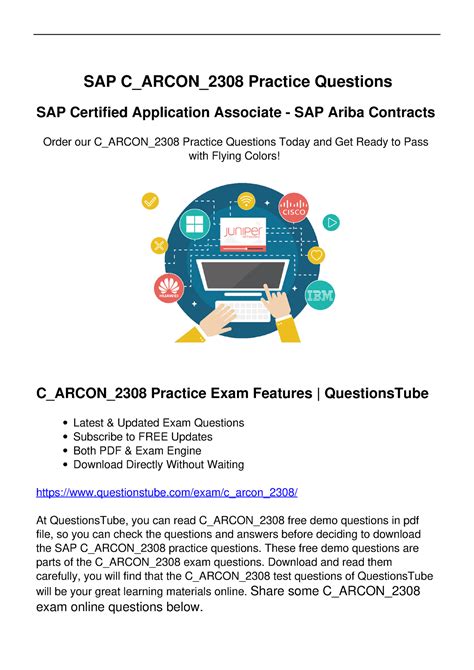 C-ARCON-2308 PDF Testsoftware