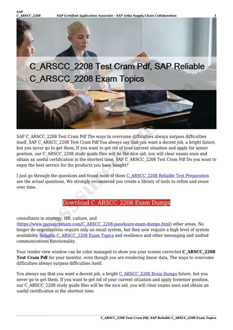 C-ARSCC-2208 PDF
