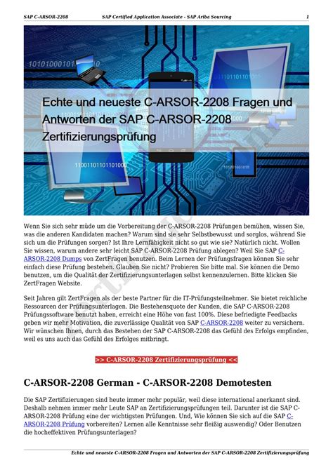 C-ARSOR-2011 Zertifizierungsprüfung