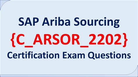 C-ARSOR-2202 Originale Fragen