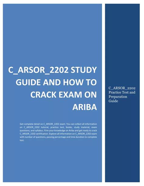 C-ARSOR-2202 PDF Testsoftware