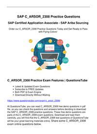 C-ARSOR-2308 PDF Testsoftware
