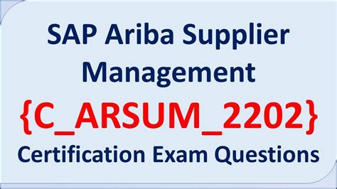 C-ARSUM-2202 Musterprüfungsfragen
