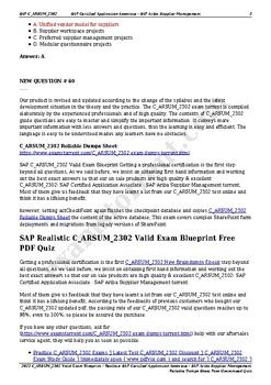 C-ARSUM-2302 PDF Testsoftware
