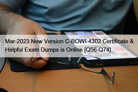 C-BOWI-4302 Online Prüfungen