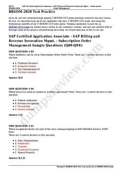 Reliable C-BRSOM-2020 Braindumps Pdf