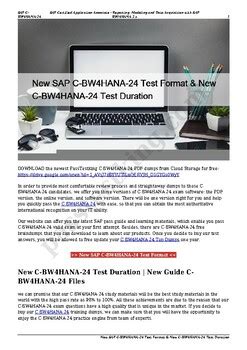 C-BW4HANA-24 Online Tests