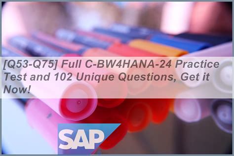 C-BW4HANA-24 Prüfungsunterlagen