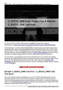 C-BYD15-1908 Examengine