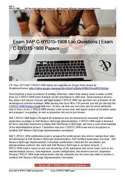 C-BYD15-1908 Examsfragen